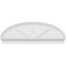 Ekena Millwork Elliptical 3 Spoke Architectural Grade PVC Combination Pediment, 64"W x 22-7/8"H x 2-3/4"P PEDPC064X230ELL03 - alternate 3